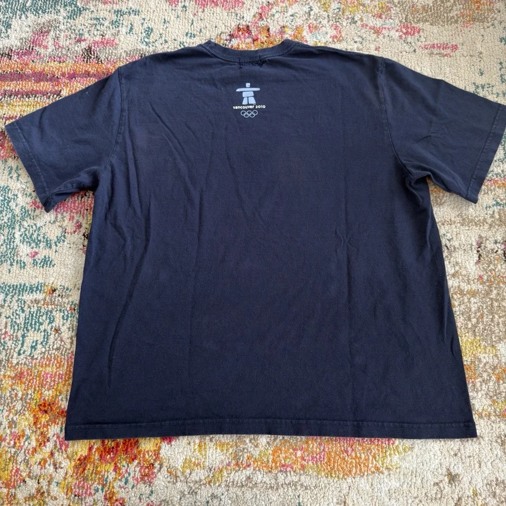 Vancouver 2010 Olympic Winter Games Navy T-Shirt XL